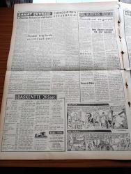 Ulus Gazetesi - 11 Mart 1958 - Lodos Fırtınası Dün Limanları Altüst Etti - İstanbul'da Moda Vapuru Yolcuları Arasında Panik Çıktı - Batık Üsküdar Vapuru Sapana Alındı - Ürdün'e Tecavüz Olursa Türkiye Otomatikman Harbe Mi Girecek - Federal Almanya Ankara Büyükelçisinin Eşi Kızılay'a Kan Verdi - Siyasal Bilgilerde Seçim Faaliyeti - Kahire'de Üniversite Öğrencilerinin Rejim Aleyhine Eylemi - Üsküdar Vapuru Faciasından Kayıp Sayısı Açıklanmadı - Dalkavuk Dalkavukluk Yazan Hakkı Şinasi Çoruh - Karapürçek Yazan M. Sunullah Arısoy - Doçent Sadun Aren Profesör Oldu - Sinema Ve Tiyatro Derneği Kuruldu - Bülent Ecevit Köşe Yazısı - Kıbrıs'ta Türklerin Nümayişi - Yakup Kadri Karaosmanoğlu - CHP İstanbul Balosu - Kafka'dan Milena'ya Mektuplar Çeviren Adalet Cimcoz - Basketbol Federasyon Kupası - Silviya Kabiliyet Avcısı Çizgi Roman - Baykara Attila'nın Eli Çizgi Roman - Fransa'da İdam Cezası Aleyhinde Cereyan Var - CHP Ödemiş İlçe Kongresi Dün Yapıldı - Hacettepe'nin Şampiyonluğunun Hikayesi