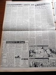 Ulus Gazetesi - 22 Mart 1958 - Üniversiteli Gençler CHP'lilere Dert Yandı - Marmara İki Cesedi Daha Geri Verdi - Milli Savunma Eğitim Kursları Nisan'da Başlıyor - Sanat Hayatımızın Acı Kaybı Ferdi Tayfur Öldü- Prenses Margaret - Meclis Pazartesiye Açılıyor - Komünistler Bir Treni Havaya Uçurdular - Türkiye Suriye Sınırına Mısırlılar Yerleştiriliyor - İran Şahı Süreyya'dan Sevgilim Diye Bahsetti - Bugün Ramazan - Karapürçek Yazan M. Sunullah Arısoy Yazı Dizisi - Türk Amerikan Derneğinin Davetlisi Dave Bruberk Caz Kuarteti - Havilland Pudrası - Kıbrıs İçin Londra'da Görüşme Yapılıyor - SEATO'nun Dördüncü Toplantısı Başarı İle Sona Erdi - Yakup Kadri Karaosmanoğlu - Divriğililer Gecesi - Muzaffer Sarısözen - Kafka'dan Milena'ya Mektuplar Çeviren Adalet Cimcoz Yazı Dizisi - İtalya'da Devlet Ve Kilise Birbirlerine Girdiler - Hindistan Komünist Mi Oluyor - Silviya Kabiliyet Avcısı Çizgi Roman - Baykara Attila'nın Eli Çizgi Roman - Anthony Eden Hatıralarını Yazıyor - Balkan Kros Şampiyonası