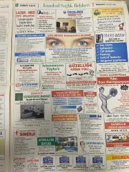 SABAH İSTANBUL GAZETESİ -18 Aralık 1997 -Erdal Bilallar-İbrahim sarı-Ramazan yazgan-Filiz Güler-emin Çapa-Su zammında boğulduk-İstanbul il sağlık müdürü Mehmet Salman-Kemal Yıldırım-Ege Yıldız mobilya-kuyruklu yıldız altında bir izdivaç tiyatro-eren Abdullahoğlu-Hüseyin Rahmi Gürpınar-Bakırköye akvaryum-Agro medical-Palermo bebe-Aysel Bozan-Ulu eldegez-Mudo’da kış indirimi-Mehmet Salman-Tuncer turan-Stanley-Pimapen-Karmen-nöbetçi eczaneler-önemli telefonlar-rezervasyon-önceki gün 92 kişi vefat etti-İstanbul sağlık rehberi-Tuncer Özalp-küçükyalı diyaliz merkezi-göz protez merkezi öteki psikolojik danışmanlık-Sinerji fizik tedavi-Sefa Klinik-Bonmed Sağlık-Sibel Can Eresin’de-Sezen Aksu-Uğur Yücel-Bostancı Gösteri Merkezi-Kale Kardeşler Apartmanı-