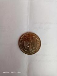 BATI ALMANYA DEUTSCHE 1 MARK ORİJİNAL MADENİ PARASI 1982