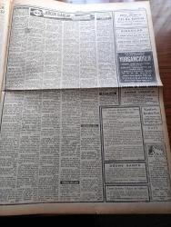 Ulus Gazetesi - 15 Ocak 1959 - 14. Cumhuriyet Halk Partisi Kurultayı Tarafından Kabul Edilen İlk Hedefler Beyannamesi - İmroz Hala Yanıyor Mirador Yeni Bir Patlamayla Sulara Gömüldü - Yakup Kadri Karaosmanoğlu - Emniyet Teşkilatının Genişletilmesi Teklifi Dün Meclis'te Gürültülere Sebep Oldu - CHP Genel Başkanı İsmet İnönü'ye Büyük Sevgi Gösterisi - Şemseddin Günaltay Konuşurken - Kuklalar Yazan Oktay Verel Yazı Dizisi - Einstein Nazariyesini Fiilen Çürütmeye Hazırlanan Bir Genç Öğretim İçin Amerika'ya Gönderilecek - Müjde Kaçmaz Çorap - Kıymetli Ses Sanatkarı Zeki Müren Ankara'da - 14. Kurultayı Özellikleri Yazan Bedii Faik - Memetle Memet Yazan Ve Çizen Tonguç Yaşar - Baykara Tutsak Çizgi Roman - Yorgancıoğlu Karyola Takımı - Celâl Şahin Büyük Sinemada - CHP Kurultayından Resimler - Doğubank - Buick Ve Mercury Kazanma Şansı - Ulus'ta Karadeniz Lokantası - Başak Bisküvileri