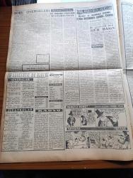 Ulus Gazetesi - 8 Ocak 1959 - İstanbul Sirkeci'de Patlama - Patlamada Ölenlerin Sayısı 24'e Yükseldi - Kazanın Sebebi 300 Kilo Dinamit - Patlama Yerinden Resimler - Siyasal Bilgilerde Genel Kurul Hadisesi - Meclis'te Otomobil Saltanatı Tenkid Edildi - Dışişleri Bütçesi Gizli Görüşüldü - Kuklalar Oktay Verel Yazı Dizisi - Neron Yazan Çizen Yalçın Çetin - Musiki Dünyası - Gaziantep Filarmoni Derneği - Amerika Gazetecilik Profesörü Mr. Harris'in İkinci Semineri - Bülent Ecevit'in Soruları - Gazeteci Özdemir Tuncer'in Cenazesi Kaldırıldı - Değişmeyen Adam İsmet İnönü - Küba İhtilalinin Galibi Fidel Castro - Memetle Memet Yazan Ve Çizen Tonguç Yaşar - Baykara Tutsak Çizgi Roman - Ankara İstanbul Radyosu Programı - Küçük İlanlar - Tiyatrolar - Safa Yalçuk Federasyonu Hakkında Söylentiler - Güreş Milli Takımımızın Amerika Seyahati İçin Çalışmalar Devam Ediyor - Beykoz İle İstanbulspor Yenişemedi - Squibb İlaçları - Ankara Profesyonel Ligi'nde Son Hafta Karşılaşmaları - Sayar Seyahat Ve Turizm