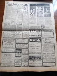 Ulus Gazetesi - 8 Ocak 1959 - İstanbul Sirkeci'de Patlama - Patlamada Ölenlerin Sayısı 24'e Yükseldi - Kazanın Sebebi 300 Kilo Dinamit - Patlama Yerinden Resimler - Siyasal Bilgilerde Genel Kurul Hadisesi - Meclis'te Otomobil Saltanatı Tenkid Edildi - Dışişleri Bütçesi Gizli Görüşüldü - Kuklalar Oktay Verel Yazı Dizisi - Neron Yazan Çizen Yalçın Çetin - Musiki Dünyası - Gaziantep Filarmoni Derneği - Amerika Gazetecilik Profesörü Mr. Harris'in İkinci Semineri - Bülent Ecevit'in Soruları - Gazeteci Özdemir Tuncer'in Cenazesi Kaldırıldı - Değişmeyen Adam İsmet İnönü - Küba İhtilalinin Galibi Fidel Castro - Memetle Memet Yazan Ve Çizen Tonguç Yaşar - Baykara Tutsak Çizgi Roman - Ankara İstanbul Radyosu Programı - Küçük İlanlar - Tiyatrolar - Safa Yalçuk Federasyonu Hakkında Söylentiler - Güreş Milli Takımımızın Amerika Seyahati İçin Çalışmalar Devam Ediyor - Beykoz İle İstanbulspor Yenişemedi - Squibb İlaçları - Ankara Profesyonel Ligi'nde Son Hafta Karşılaşmaları - Sayar Seyahat Ve Turizm