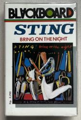 Sting Bring On The Night Kaset (Dönem Blackboard Stüdyo Endonezya Baskı Kaset)