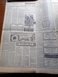 Ulus Gazetesi - 5 Ocak 1959 - İsmet İnönü Demokratik Rejimin Mimarıdır - Siyasal Bilgilerde Olaylı Geçen Toplantı - SEATO Sekreteri Pote Sarasin Geldi - Yunan Büyükelçisi Pesmazoğlu  Başbakan Adnan Menderes İle Uzun Görüşme Yaptı - Siyasal Bilgiler Fakültesi İle Harb Okulu Basketbol Maçında Büyük Kavga Çıktı - Fatin Rüştü Zorlu - Çukurova'nın 37. Kurtuluş Yıldönümü - Sovyet Roketi Güneş Çevresinde Dönmeğe Başladı - İngiltere Başbakanı Kruşçef'i Kutladı - Kuklalar Oktay Verel Yazı Dizisi - Bizde Ve Almanya'da İktidar Ve Muhalefet Münasebetleri- Hatay Ve Kültür Derneği Görev Bölümü Yaptı - Gözlenmesi Gereken Kadın Bayan Hertta Kuusinen - Ece Oval - Dikbaş Eğikbaş Karabaş Çizen Eflatun Nuri - Baykara Tutsak Çizgi Roman - Ankara'da Demirspor Şampiyon Oluyor - Otoyıldırım Yolspor'u Mağlup Etti - İstanbul'da Fenerbahçe Beykoz'u Tek Devrede Yendi - Gripin - Adalet De Beyoğluspor'u 2 1 Yendi - Orhan Şeref Apak - Turistik Göl Gazinosu