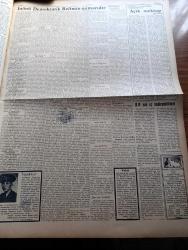 Ulus Gazetesi - 5 Ocak 1959 - İsmet İnönü Demokratik Rejimin Mimarıdır - Siyasal Bilgilerde Olaylı Geçen Toplantı - SEATO Sekreteri Pote Sarasin Geldi - Yunan Büyükelçisi Pesmazoğlu  Başbakan Adnan Menderes İle Uzun Görüşme Yaptı - Siyasal Bilgiler Fakültesi İle Harb Okulu Basketbol Maçında Büyük Kavga Çıktı - Fatin Rüştü Zorlu - Çukurova'nın 37. Kurtuluş Yıldönümü - Sovyet Roketi Güneş Çevresinde Dönmeğe Başladı - İngiltere Başbakanı Kruşçef'i Kutladı - Kuklalar Oktay Verel Yazı Dizisi - Bizde Ve Almanya'da İktidar Ve Muhalefet Münasebetleri- Hatay Ve Kültür Derneği Görev Bölümü Yaptı - Gözlenmesi Gereken Kadın Bayan Hertta Kuusinen - Ece Oval - Dikbaş Eğikbaş Karabaş Çizen Eflatun Nuri - Baykara Tutsak Çizgi Roman - Ankara'da Demirspor Şampiyon Oluyor - Otoyıldırım Yolspor'u Mağlup Etti - İstanbul'da Fenerbahçe Beykoz'u Tek Devrede Yendi - Gripin - Adalet De Beyoğluspor'u 2 1 Yendi - Orhan Şeref Apak - Turistik Göl Gazinosu