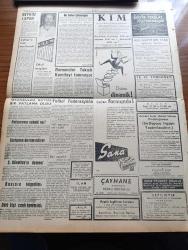 Ulus Gazetesi - 7 Ocak 1959 - İstanbul'da Büyük Bir Patlama Oldu Üç Bina Havaya Uçtu 17 Öldü 159 Yaralı Var - Patlama Tan Matbaasının Arkasında Türkiye Ecza Deposunun Orada Oldu - Feci Olayın Sebebi Henüz Bilinmiyor - Saat 24'e Kadar Belli Olan Ölü Ve Yaralılar - Felaket Ve Ankara Radyosu - Dün Futbol Federasyonu Başkanı Orhan Şeref Apak VE Beden Terbiyesi Genel Müdürü Şinasi Ataman Ani Olarak Değiştirildi - Yakup Kadri Karaosmanoğlu - Kasım Gülek'in Kıbrıs Konusunda Demeci - Üç Gün Önce 36 Puanla Çökmekten Kurtulan Batı Uygarlığı Dün Yıkıldı - İstanbul'da Fırtına Hasara Sebep Oldu - Kozmik Roket Güneş Çevresinde Dönüyor - Kuklalar Yazan Oktay Verel Yazı Dizisi - Basın Suçlarının Affı Düşüncesi Bir Hükümet Sırrı Olabilir Mi - Goethe'nin Kalemiyle Batista'lara Öğütler Yazan Leyla Çambel - Yurdakul Mehteroğlu - Demokrat Parti'nin 13. Kuruluş Yıldönümü - Ulus Çocukları - Memetle Memet Yazan Ve Çizen Tonguç Yaşar - Baykara Tutsak Çizgi Roman - İstanbulspor'un Kozu İhsan - Beşiktaş Takımı