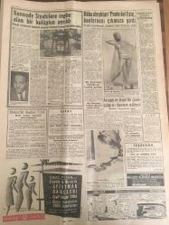 YENİ SABAH GAZETESİ  24 OCAK 1962 YIL .24 SAYI :8215--AP Grubu Kongre İstiyor --Sendikalar  için kapama tehlikesi  artık yok ---Meclise  587 yeni memur  isteniyor --Servet beyanını  kaldıran  bir kanun teklif edildi --İran da ki  hadiselerde sadece bir  kişi ölmüş --3 Trafik kazası 3 kişi öldü  14 kişi yaralandı -- --Saat 16 da öleceğim  dedi ve sözünde durdu ----Fikreti Beğenmeyenler  :Siyavuşgil --Son 24 saat içinde  altı  kişi bıçakla yaralandı ----Kennedy  Siyahilere cephe alan bir kulüpten ayrıldı ---Küba aleyhtarı Punto de Este Konferans  Çıkmaza Girdi --Avrupa ve Asya da  çiçek salgını devam ediyor ----Salahiyetsiz  Güreş Kurulu Başkan  Seçmeden Dağıldı --O.Ş Apak Vali Tulga 'yı İtham Etti ---Galatasaray da  hava  yumuşadı ---Ankara -İstanbul Ümitleri Oynuyor ----