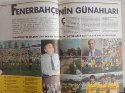 Erkekçe Aylık Aktüalite Sinema Tiyatro Müzik ve Magazin Dergisi - Kasım 1986 - Sevtap Parman - Yasemin Koşal - Erkekçe Görüş - Kıyamete Çeyrek - Afrika'ya Yardımın İçyüzü - Ata'ya Aşık Olmanın Bedeli - İstanbul'un En İyi 10 Restoranı - Çetin Altan - TV'de ''Yarın''ın Kızları - Fenerbahçe'nin Günahları - Semih Bayülken - Lukovcan - Oflas İflas Etti - Rambo Reagan - Hollywood - Arabın İntikamı - Büyü ve Fal - Yeşilçam - Türkan Şoray - Yılmaz Güney - Fatma Girik - Sadri Alışık - Cüneyt Arkın - Fikret Hakan - Ev Sahibesi - Alkol  - Yay Burcu - Düşünelim, Eğlenelim - Televizyon - Kitap - Neşeli Fıkralar - Fenerbahçe 1986 Kadrosu Posteri fotoğraf ve haberi - Posterli Tam Takım Dergi