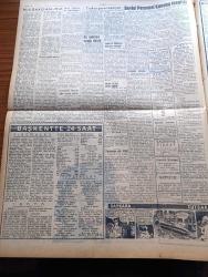 Ulus Gazetesi - 17 Nisan 1959 - Devlet Personel Kanunu Tasarısı Değişiyor - Etimesgut'ta Uçak Kazası İki Havacımız Şehit Oldu - Kaptan Pilot Binbaşı Rıza Kalaycıoğlu - Pilot Üsteğmen Türel Evsen - Hıfzı Oğuz Bekata - Partizanlar Yüzünden Kozaklı Kaymakamı Mehmet Toprak İstifa Etti - Sel Tahribatı Yüzünden Elazığ'da Birçok Aile Evsiz Kaldı - Feriköy'ün Federasyon Başkanı Safa Yalçuk'a Müracaatı - Silahlı Kuvvetler Temel Okuma Yazma Programı Tatbikatı - Çalar Saat Yazan Erle Stanley Gardner Yazı Dizisi - Tarihte Bugün Benjamin Franklin'in Ölümü - Bir Komünist Planı Önlenmiş - Başbakan Adnan Menderes Genera Franco ile Görüştü - Türk İspanyol Dostluk Anlaşması İmzalandı - Baykara Tutsak Çizgi Roman - Sinemalar - Ankara İstanbul Radyosu Programı - Tiyatrolar - Perihan Altındağ Sözeri Turistik Göl Gazinosunda - Kederli Yıllar Filmi - Belgin Doruk - Kenan Pars - Fatma Andaç - Melek Sineması - Tiyatro Yazarı Metin And
