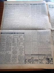 Ulus Gazetesi - 20 Nisan 1959 - İstanbul'da Hüseyin Cahit Yalçın Ocağının Açılışı Sebebiyle Yapılan CHP Toplantısı Zorla Dağıtıldı - Cumhuriyet Halk Partisi Heyetinin Trakya Gezisi Dün Sona Erdi - Demokrat Parti İl İdare Heyeti Banka Müdürlerinden Kurulacak - İstanbul Mahmutbey Muhtar Seçimini Kazanmak İçin Demokrat Parti Otobüsle Seçmen Taşıdı Kızılay Yiyecek Dağıttı - Ordu Takımımız Lüksemburg'u 5 2 Yendi - Antalya Milletvekili Burhanettin Onat Demokrat Parti'nin Gidişi Başka Millette Olsa 10 Defa İktidardan Düşerdi - Beşiktaş Ve Fenerbahçe Rakiplerini Yendiler - Milli Korunma Kanununun Kaldırılması - İsmail Rüştü Aksal - Turhan Feyzioğlu - Kemal Satır - Çalar Saat Yazan Erle Stanley Gardner Yazı Dizisi - Cezayir Kurtuluş Cephesi Seçimleri Boykot Ediliyor - Yazarlar Arasında Ankete Göre Stevenson 1960'da Başkan Seçilecek - Port Said'de Sovyet Filmleri Boykot Edildi - Kitaplar Yazarlar Köşesi - Kederli Yıllar Filmi Başrolde Belgin Doruk Kenan Pars Ve Fatma Andaç - Sinemalar -  Baykara