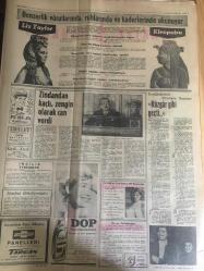 YENİ SABAH GAZETESİ  21 OCAK 1962 YIL :24 SAYI :8212---Sahte fatura ile  5 milyon  liralık kaçak mal  sokulmuş  --Baykam  istifa etti ,Çelikbaş 'ın istifasını  istendi ---98 Türk  bulunan motor  büyük  bir tehlike atlattı --İnönü iş ve akti ve grev  en  kuvvetli ilaçtır  dedi ---Talebelere  karşı  polis  gazinoyu koruyor --Bekçi ücretine kızıp   kendi dükkanını  soydu ---4 esrar  kaçakçısı 10 milyon ödeyecek --Elia Kazan Şehrimizde ---Evvela rejim meselesi :Siyavuşgil ---Belediye 1383 kişiye  istimlakten  borçlu ---Liz Taylor  ,Kleopatra --Zindan dan kaçtı , zengin olarak can verdi ---En fazla  ikramiye veren banka :İş Bankası ---İktisadi Devlet Teşekkülleri İslah  Edilecek --Fenerbahçe galip Beşiktaş mağlup ----Yeşildirek  iki  penaltı  ile G.Tepe den 2 puan aldı---İtalya da  büyük maç :İnter -Fiorentina ---İstanbul spor ,PTT ' yi  ikinci  devre yendi :2-1--Ankara da ordu maçı  :Türkiye Amerika ---