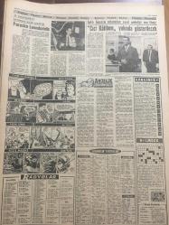YENİ SABAH GAZETESİ  18 MART  1963 YIL :25 SAYI :8626--Üç Arap Devleti Başkan Mevzuunda Anlaşamadı --5 CHP 'li Bakan Planı  Methetti --Dostunun bir gözünü  kezzap atarak kör etti --Gıda maddeleri  fiyatı aralıksız  yükseliyor ---Gümüşpala Balıkesir de af istedi ---Devlet adamı  kıtlığı :Siyavuşgil --Hacca gidecek otobüsler özel  musaade alacaklar ---Nasır 'ın  yetkileri sınırlandırılacak ---16 Yaşından beri kemençe  çalan sanatkar  :Parasko Leondaridis --Salih  Tozan 'ın  evvel  çevirdiği son filmi :Cici Katibem yakında gösterilecek ---Fenerbahçe İzmir Spor 'u Rahat Yendi :3-0--Güzel  oynayan Karagümrük G.Birliği 'ni  1-0 mağlup etti --Hadiseli geçen Beşiktaş -A.Gücü maçı yarıda  kaldı ---