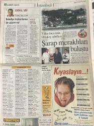 SABAH İSTANBUL GAZETESİ -9 Aralık 1997 -Şarap meraklıları-Beyoğlu-Eski Ortaköy deniz manzaralı nostalji fotoğrafı-Erdal Bilallar-Ramazan yazgan-Filiz Güler-Şenol Bayraktar-Kadıköy Belediye Başkan yardımcısı Fahrettin Kayhan şık Fmde-Hüseyin ŞenKürt-Mehmet Şeker-Yılmaz Özdil-eczaneler-Fırat pen-optik grup-önemli telefonlar-rezervasyon-Papen-Kenan erçetin göz-okul çıkışında öldürülen Engin usul için Yakacık Lisesi’nde hüzünlü bir tören yapıldı-gülcan Demirci-çocuk kabaresi-Volkan Severcan-ziya kürküt-Canan erçetin-müşfik Kenter-Meltem cumbul-kadriye kenter-Levent Güner-Tuncay Aydoğan-Kevork Tavityan-Murat Keklikçi-gündüz bizde-İlker güler-boyut otomotiv-Prima Donna