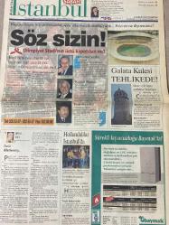 SABAH İSTANBUL GAZETESİ -8 Aralık 1997 -Erdal Bilallar-Ramazan yazgan-Filiz Güler-Şenol Bayraktar-İtfaiye daire başkanı Sabri yalın-olimpiyat Stadı’nın üstü kapatılsın mı-Sinan Erdem-tolgay Bayatlı-Mehmet Ali Yılmaz--hıncal Uluç-Yusuf Demir-baymak-sultan Uçar-nurten Ertul--nöbetçi eczaneler-Pimapen-dengiz inşaat-Seda dış ticaret-Hasan Özdemir-muhtar Nevzat Aykan-İzmirli Kürt Sarayı-önemli telefonlar-rezervasyon-Beyazıt Öztürk--Tolgahan-Aysu sakin-Süzen erkuş