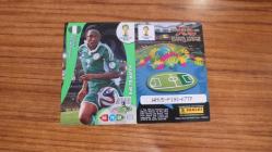 Antika - Panini FIFA World Cup Brazil 2014 Ahmed Musa Nigeria One to Watch card No:266 - kitantik - kitaLog