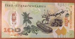 PAPUA YENİ GİNE.100 KINA  ÇİL RESİMDEKİ ÜRÜN
