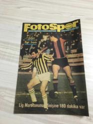 FOTOSPOR DERGİSİ - 13 MAYIS 1968 - HAFTALIK SPOR DERGİSİ - FİYATI 75 KURUŞ - SAYI 88 - FENERBAHÇE ÖZEL SAYISI - GÜNEY SANAYİ - İSK . SPOR - GÜNEY SANAYİ REKLAMI - DÜZCESPOR - ÇROUM SPOR - ELAZIĞ SPOR - HATAY SPOR - ÇANAKKALE SPOR - KONYA İDMAN YURDU SPOR - NAZİLLİ SPOR - ESKİ.D.SPOR - BURSA SPOR - GÖZTEPE SPOR * ALTAY SPOR - HACETTEPE SPOR - PTT SPOR - BEŞİKTAŞ - KOLONUK TAHMİNLERİ - SPOR TOTO SONUÇLARI - TÜRKİYE LİGİ PUAN CETVELİ - 2 NCİ LİGİ PUAN CETVELİ - 3NCÜ LİGİ PUAN CETVELİ -İSTANBUL SPOR - ORDU SPOR - AYDIN SPOR - BANDIRMA SPOR - TRİK BOYA REKLAMI -