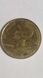 FRANSA 1996  20 CENTIMES