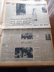 Ulus Gazetesi - 5 Nisan 1959 - CHP Tertipli Seçimin İçyüzünü Açıkladı - Partizanlık Uğrunda Hür Dünya Karşısında Türkiye Parlamentosunun İtibarı Zedelendi - Beyhan Cenkçi'nin Savcılıkta İfadesi Alındı - Radyoevinin Bir Kısmı Yıktırılacak Hipodrom Da Parsellenecek - Viyolonist Gülden Aruman'ın Konseri - Yakup Kadri Karaosmanoğlu - Bozuk Sigaralar - NATO'nun 10. Yıldönümü Kutlandı - Kuklalar Yazan Oktay Verel Yazı Dizisi - Tarihte Bugün Gazi Osman Paşa'nın Ölümü - İrtica Ve İnkılaplar Karşısında Zafer Yazan Muammer Aksoy - Ankara Players Adlı Tiyatro Grubu - Komünist Çin Tibet'e 100.000 Kişilik Kuvvet Gönderiyor - Ekmekler Yine Bozuk Çıkıyor - İsviçre'de Basın Hürriyeti - Baykara Tutsak Çizgi Roman - Türkiye Fransa Ordu Maçı Bugün Oynanıyor - Boks Ajanı Halit Denli - Demirspor 3 Hacettepe 0 - Milli Takım Adayları Beyoğluspor'u Dün 4 0 Mağlup Etti - Fenerbahçe İle Şeker Hilal Oynuyor - Çakır Eminem Türk Filmi Başrolde Fatma Girik Ahmet Tarık Tekçe - Cavga Dans Öğretim Stüdyosu
