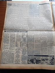 Ulus Gazetesi - 5 Nisan 1959 - CHP Tertipli Seçimin İçyüzünü Açıkladı - Partizanlık Uğrunda Hür Dünya Karşısında Türkiye Parlamentosunun İtibarı Zedelendi - Beyhan Cenkçi'nin Savcılıkta İfadesi Alındı - Radyoevinin Bir Kısmı Yıktırılacak Hipodrom Da Parsellenecek - Viyolonist Gülden Aruman'ın Konseri - Yakup Kadri Karaosmanoğlu - Bozuk Sigaralar - NATO'nun 10. Yıldönümü Kutlandı - Kuklalar Yazan Oktay Verel Yazı Dizisi - Tarihte Bugün Gazi Osman Paşa'nın Ölümü - İrtica Ve İnkılaplar Karşısında Zafer Yazan Muammer Aksoy - Ankara Players Adlı Tiyatro Grubu - Komünist Çin Tibet'e 100.000 Kişilik Kuvvet Gönderiyor - Ekmekler Yine Bozuk Çıkıyor - İsviçre'de Basın Hürriyeti - Baykara Tutsak Çizgi Roman - Türkiye Fransa Ordu Maçı Bugün Oynanıyor - Boks Ajanı Halit Denli - Demirspor 3 Hacettepe 0 - Milli Takım Adayları Beyoğluspor'u Dün 4 0 Mağlup Etti - Fenerbahçe İle Şeker Hilal Oynuyor - Çakır Eminem Türk Filmi Başrolde Fatma Girik Ahmet Tarık Tekçe - Cavga Dans Öğretim Stüdyosu