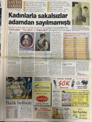 SABAH İSTANBUL GAZETESİ -1 Aralık 1997 -Erdal Bilallar-Ramazan yazgan-Filiz Güler-Şenol Bayraktar-Deniz otobüsleri işletmeleri Genel müdürü Binali Yıldırım-Öznur fidan-hıncal Uluç- Dr. Türkan Saylan-pınar Güven--Çocuk böbrek vakfı-Gürbüz Çapan--eczaneler-Ankara mobilya-Beşiktaş Pazarında balık fiyatları-kadın nüfusunun erkeklerden fazla olduğu iller-Ertan Ünal-önemli telefonlar--rezervasyon-STARduş--Cihan Ünal-Berna Laçin-Cem davran--Esra Akkaya-Çelik-Çarşı Carrefour-