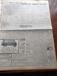 Ulus Gazetesi - 11 Aralık 1959 - Yakup Kadri Karaosmanoğlu - CHP Genel Sekreteri İsmail Rüştü Aksal'ın Bafra İlçe Kongresinde Yaptığı Konuşma - Vatandaş Artık Demokrat Parti'den Bezmiştir - Kıbrıs'ın İlk Cumhurbaşkanı Makarios Mu Clerides Mi Seçilecek - Trafik Haftası Dün Başladı - Anayasa Profesörü Tarık Zafer Tunaya - İnsan Hakları Günü İstanbul'da Kutlandı - Kurmay Albay Eker'in İstifası - Eisenhower Israrla Kontrollü Silahsızlanma Üzerinde Durdu - Türk İş Sendikasının Başkanı Rıza Kuaş'ın Basın Toplantısı - Müşterek Pazar Çalışmaları - Tarihte Bugün Sedat Simavi'nin Ölümü - Kumsalda Çeviren Bilge Karasu Yazı Dizisi - Ezine'nin Çına Köyünde 500 Kişi Birbirine Girdi - Tanınmış Sinema Artisti Henri Vidal Öldü - Grev Yüzünden İtalya'da Gazeteler Çıkamadı - Raybank - Samsun Güven Otobüsleri - NYSA Microbüsleri - Fenerbahçe Nice İle Üçüncü Maçı Cenevre'de Oynayacak - Barcelona - Real Madrid - Romanya Milli Maçı Ankara'da - Müşterek Bahis Heyeti - Diko Elektrik Şofbenleri