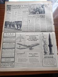 Ulus Gazetesi - 11 Aralık 1959 - Yakup Kadri Karaosmanoğlu - CHP Genel Sekreteri İsmail Rüştü Aksal'ın Bafra İlçe Kongresinde Yaptığı Konuşma - Vatandaş Artık Demokrat Parti'den Bezmiştir - Kıbrıs'ın İlk Cumhurbaşkanı Makarios Mu Clerides Mi Seçilecek - Trafik Haftası Dün Başladı - Anayasa Profesörü Tarık Zafer Tunaya - İnsan Hakları Günü İstanbul'da Kutlandı - Kurmay Albay Eker'in İstifası - Eisenhower Israrla Kontrollü Silahsızlanma Üzerinde Durdu - Türk İş Sendikasının Başkanı Rıza Kuaş'ın Basın Toplantısı - Müşterek Pazar Çalışmaları - Tarihte Bugün Sedat Simavi'nin Ölümü - Kumsalda Çeviren Bilge Karasu Yazı Dizisi - Ezine'nin Çına Köyünde 500 Kişi Birbirine Girdi - Tanınmış Sinema Artisti Henri Vidal Öldü - Grev Yüzünden İtalya'da Gazeteler Çıkamadı - Raybank - Samsun Güven Otobüsleri - NYSA Microbüsleri - Fenerbahçe Nice İle Üçüncü Maçı Cenevre'de Oynayacak - Barcelona - Real Madrid - Romanya Milli Maçı Ankara'da - Müşterek Bahis Heyeti - Diko Elektrik Şofbenleri