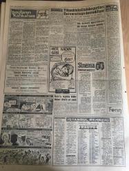 YENİ SABAH GAZETESİ  25 NİSAN  1958 YIL :20 SAYI :6875---İhracat mukabili  ithalat genişliyor ---Menderes bugün Kore 'ye gidiyor ---B.Trakya da yeni bir  Yunan  oyunu ----Hrisantos 'u  taklide  yeltenen  palikarya --Krutçef  A.Amerika ateşle oynuyor --120 otobüs  daha sefere girecek --Karımı iğfal ettiğini  öğrenince öldürdüm ---Yüksek  tahsil talebe yurtları  Üniversite ye devrediliyor ---Sinemalar : Hayat Fırtınaları , Dünyanın en güzel  kadını ,Ecel Yarışı --Şehir hattı  vapurlarında  hala  istiab  haddine riayet  edilmiyor --Gülek Avrupa Konseyi Toplantısına Katılıyor --Türkiye en fazla içki kullanan  memleket ---Yerli caz müziğini  tehdit eden  hadise ---Batılılar S.Rusya 'ya yeni  bir nota verdiler ---Milli Namzetlerin  İkinci Antrenmanı---Greko -Romen Milli Güreş Takımımız Tespit Edildi --Kıbrıs Türk Karması   Bugün Şehrimizde ----Usuuğlu Adalete Menejer Oluyor ----Tenisçilerimiz yarın Şili ile  karşılaşıyor --Atakol  ve Granit Paris ten  döndüler ---