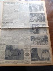 Ulus Gazetesi - 20 Nisan 1950 - Hüseyin Cahit Yalçın - Peyami Safa Köşe Yazısı - General G. Lawton Collins'in Demeci Türkiye Her Tecavüzü Önleyecek Durumdadır - Tahriklere Karşı Demokrat Parti'de Cephe Aldı - Demokrat Parti Genel Başkanı Celal Bayar - Haydarpaşa Önlerinde Mal Boşaltan Bir Norveç Vapurunda İnfilak Oldu - Kanunu Türbesi Törenle Açıldı - Şam'da Amerikan Elçiliğine Bomba Atıldı - Tarikatçıların Duruşması Kemal Pilavoğlu Dün Tevkif Edildi - Uçan Gölgeler Yazan Server Bedii Yazı Dizisi - Nazım Poroy - Washington Haberlerine Göre Ruslar Doğu Almanya İle Münferit Barış Yapacaklar - Teşvikiye'de Yeni Pazar Yeri Açıldı - Amerikalılar İzmir Fuarı Komitesi Kurdular - Ulus Kupası Maçları Bugün Başlıyor - Yankee Paşa Yazan Edison Marshall Yazı Dizisi - Teknik Öğretmen Askeri Tıp Okulunu 5 2 Yendi - Altay Ve Göztepe Bugün Geliyorlar - Resimlerle Dünya Olayları - Turizm Neler Getiririr - Zehra Bilir Bomonti Aile Saz Salonunda - Brasso Maden Cilası-Ankara Palas Salonlarında Veda Balosu