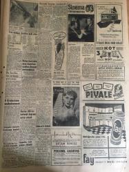 YENİ SABAH GAZETESİ  19 NİSAN 1958 YIL :20 SAYI :6871---EOKA 'cıların  yaktığı bir evde  beş Türk diri diri yandı --Batı Trakya da sekiz Türk  vuruldu ----Yeni Dolmuş Taksi Ücretleri Belli Oldu ---Başvekil bu sabah  Tokyo 'ya hareket  etti --232 gayrımenkulün  daha  istimlakine  karar verildi --Bize  mahsus  manzaralar :Siyavuşgil ---İkramiye alan  memurlar çarşıdaki faaliyet arttırdı ---Şehrimizde iki  lüks  sinema kazandı --Beyoğlu  evlendirme  dairesinde 5 dakika da  nikah  kıyılıyor ----Enterpol  İstanbul Bürosu  Fiilen Çalışmağa Başladı ---Sinema :Bu haftadaki Filmler  :Can Yoldaşı , Üçüncü Anahtar ,Kolejli  Kızlar ,---Aşk Olimpia ,Moda 'yı  açık farkla  yendi :86-45---D.Şafaka ,Galatasaray 'ı  tekrar mağlup  etti :3-2--Adalet -B.Spor Fenerbahçe -Blau Weis ---Kaya ve Gönen 'i  bu  sabah Remondini çalıştıracak ---