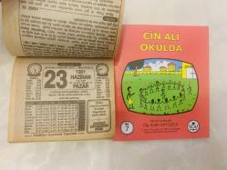23 Haziran 1991 hediyelik orijinal Türkiye gazetesi takvim yaprağı (Cin Ali kitabı hediyeli:)