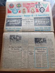 Ulus Gazetesi - 16 Nisan 1950 - Peyami Safa Köşe Yazısı - Hüseyin Cahit Yalçın - CHP Divanı Toplanıyor - Celal Bayar Karikatürü - İrtica Hareketleri Gençlik Arasında İnfial Doğurdu - Milli Türk Talebe Birliğinin Beyannamesi - Dünya Futbol Şampiyonasından Çekildik - Galatasaray Fenerbahçe Berabere Kaldı - Mersin'de uçan Daire Görüldü - Fuat Arna Gece Tevkif Edildi - Falih Rıfkı Atay - Uçan Gölgeler Yazan Server Bedi Yazı Dizisi - Devlet Resim Ve Heykel Sergisi - Ulus Kupası Basketbol Maçları - İstanbul'da Kömür Tesisleri Açıldı - Susan Hayvard'ın Çevirdiği Yeni Film - Yeni Yerli Film Karadeniz Postası - Frank Sinatra - Jean Simmons Beyaz Perdede İlk Defa Dünya Evine Giriyor - Eğlenceli Sayfa - Saint Pierre Kilisesinde Kopan Müthiş Vaveyla - Zehra Bilir Bomonti Aile Saz Salonunda - Yuvam Filmi - Hemşire Nimet Yazan Azmiye Hami Güven - Yalova Kaplıcaları - Gar Gazinosu - Halk Sabunları - Beşiktaş Vefa'yı 2 1 Mağlup Etti- Gençlerbirliği Demirspor Ankara'da Bugün Karşılaşıyor