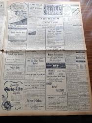 Ulus Gazetesi - 16 Nisan 1950 - Peyami Safa Köşe Yazısı - Hüseyin Cahit Yalçın - CHP Divanı Toplanıyor - Celal Bayar Karikatürü - İrtica Hareketleri Gençlik Arasında İnfial Doğurdu - Milli Türk Talebe Birliğinin Beyannamesi - Dünya Futbol Şampiyonasından Çekildik - Galatasaray Fenerbahçe Berabere Kaldı - Mersin'de uçan Daire Görüldü - Fuat Arna Gece Tevkif Edildi - Falih Rıfkı Atay - Uçan Gölgeler Yazan Server Bedi Yazı Dizisi - Devlet Resim Ve Heykel Sergisi - Ulus Kupası Basketbol Maçları - İstanbul'da Kömür Tesisleri Açıldı - Susan Hayvard'ın Çevirdiği Yeni Film - Yeni Yerli Film Karadeniz Postası - Frank Sinatra - Jean Simmons Beyaz Perdede İlk Defa Dünya Evine Giriyor - Eğlenceli Sayfa - Saint Pierre Kilisesinde Kopan Müthiş Vaveyla - Zehra Bilir Bomonti Aile Saz Salonunda - Yuvam Filmi - Hemşire Nimet Yazan Azmiye Hami Güven - Yalova Kaplıcaları - Gar Gazinosu - Halk Sabunları - Beşiktaş Vefa'yı 2 1 Mağlup Etti- Gençlerbirliği Demirspor Ankara'da Bugün Karşılaşıyor