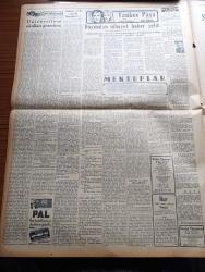 Ulus Gazetesi - 8 Nisan 1950 - Peyami Safa Köşe Yazısı - Milli Eğitim Kupası Maçlarının 4. Haftası - Fenerbahçe Vefa Takımları Dün Sabah Geldiler - Amerika Yakında Cüretli Hareketlere Girişecek - Milletvekilliği İçin Aday Yoklaması Yarın Saat Onda Yapılıyor - Uçan Gölgeler Yazan Server Bedi Yazı Dizisi - Feridun Osman Menteşeoğlu - Kore Komisyonu Başkanı Kasım Gülek Bir Hafta İçinde Türkiye'ye Geliyor - Nazım Hikmet'in Açlık Grevini Bırakması İçin Yapılan Teşebbüsler - Kapalıçarşı'daki Çeşme Dün Açıldı - Lüt Yolunda Yazan Kerim Ömer Çağlar Yazı Dizisi - Yankee Paşa Yazan Edison Marshall Yazı Dizisi - Bolu Ve Turizm - Resimlerle Dünya Olayları - Kıymetli Ses Sanatkarı Mualla Gökçay Bomonti Aile Saz Salonunda - Hemşire Nimet Yazan Azmiye Hami Güven - Çocuk Fotoğrafı Müsabakası - Lüküs  Hayat Park Ve Sus Sinemalarında - Halide Pişkin - Yaşar Özsoy - Settar Hazım Körmükçü - Cihat Arman - Hilmi Kiremitçi - Müjdat Yetkiner - Mehmet Ali Has - Galatasaray - Lefter Küçükandonyadis - Beşiktaş