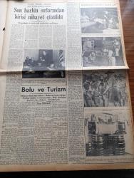 Ulus Gazetesi - 8 Nisan 1950 - Peyami Safa Köşe Yazısı - Milli Eğitim Kupası Maçlarının 4. Haftası - Fenerbahçe Vefa Takımları Dün Sabah Geldiler - Amerika Yakında Cüretli Hareketlere Girişecek - Milletvekilliği İçin Aday Yoklaması Yarın Saat Onda Yapılıyor - Uçan Gölgeler Yazan Server Bedi Yazı Dizisi - Feridun Osman Menteşeoğlu - Kore Komisyonu Başkanı Kasım Gülek Bir Hafta İçinde Türkiye'ye Geliyor - Nazım Hikmet'in Açlık Grevini Bırakması İçin Yapılan Teşebbüsler - Kapalıçarşı'daki Çeşme Dün Açıldı - Lüt Yolunda Yazan Kerim Ömer Çağlar Yazı Dizisi - Yankee Paşa Yazan Edison Marshall Yazı Dizisi - Bolu Ve Turizm - Resimlerle Dünya Olayları - Kıymetli Ses Sanatkarı Mualla Gökçay Bomonti Aile Saz Salonunda - Hemşire Nimet Yazan Azmiye Hami Güven - Çocuk Fotoğrafı Müsabakası - Lüküs  Hayat Park Ve Sus Sinemalarında - Halide Pişkin - Yaşar Özsoy - Settar Hazım Körmükçü - Cihat Arman - Hilmi Kiremitçi - Müjdat Yetkiner - Mehmet Ali Has - Galatasaray - Lefter Küçükandonyadis - Beşiktaş