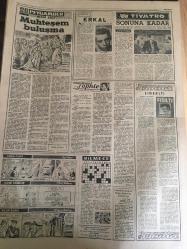YENİ SABAH GAZETESİ   24 NİSAN  1961 YIL :23 SAYI :7943----Asi Generaller  Bütün Cezayir e Hakim --23 Nisan Bütün Yurtta Heyecanla Kutlandı --372 gün sonra İstanbul da ilk kongreyi  CHP  yaptı ---400 balon  patlayınca  baloncunun evi çarpıtıldı ----Sarhoş  polis  bir taşralıyı  vurdu---Kalabalık Meclislerden İşler Geç ve Güç Çıkar --Çölde açan gül :Siyavuşgil --Ecnebi ile temas eden  ceza görür----Fransızlarla ,Fransızlar arasında  Cezayir  meselesi --Tiyatro :Sonunda Kadar---Galatasaray  son yirmi  dakika da dört gol atarak  iki puan ---Kasımpaşa dört  puanla dönüyor --Göztepe I.Sporu  Mağlup Etti :3-1--Feriköy Karşıkaya' ı  yenerek  baraj  tehlikesinden  kurtuldu --