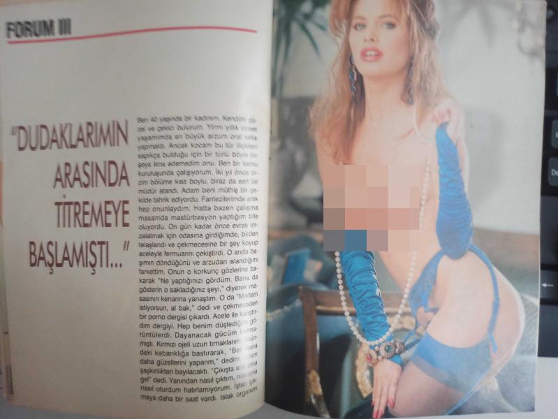 Penthouse Forum Yetişkin Erkek Dergisi Afrodizyak Aldım İki  