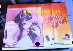 BİR YILDIZ DOĞUYOR, ORİJİNAL Amerikan baskı  İngilizce SİNEMA AFİŞİ - A STARS IS BORN, 1976, FİLM AFİŞİ / POSTERİ - BÜYÜK BOY - ORİJİNAL - 100 X 75 cm EBADINDA - Original Turkish Big Size Movie Poster - Frank Pierson,  Barbra Streisand, Kris Kristofferson, Gary Busey, Oliver Clark, Venetta Fields, Clydie King, Marta Heflin, M.G. Kelly, Sally Kirkland