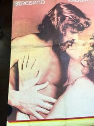 BİR YILDIZ DOĞUYOR, ORİJİNAL Amerikan baskı  İngilizce SİNEMA AFİŞİ - A STARS IS BORN, 1976, FİLM AFİŞİ / POSTERİ - BÜYÜK BOY - ORİJİNAL - 100 X 75 cm EBADINDA - Original Turkish Big Size Movie Poster - Frank Pierson,  Barbra Streisand, Kris Kristofferson, Gary Busey, Oliver Clark, Venetta Fields, Clydie King, Marta Heflin, M.G. Kelly, Sally Kirkland