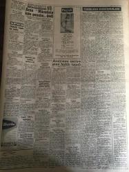 YENİ SABAH GAZETESİ  18 NİSAN 1961 YIL :23 SAYI :7937--Anayasa işçiye grev hakkı  tanıdı --Küba da harp ---Topkapı davasından 13 sanık tahliye edildi --Muğla şilepinde 6500 kaçak  bulundu--Vergi  gelirinden  artış  kaydedildi --Bale de  gördüklerim :Siyavuşgil --Afrika da çok kadın  evlenmenin  niçin devam ettiğini  bir  rahip bana izah etti ---Brezilya toprakları  parsellenip  satılıyor --Eşfak Aykaç Futbol Federasyonundan Ayrıldı --Ordu Güreş Takımı Bugün Seçiliyor --Beşiktaş Milliler İçin izin İstedi ---N.Özkaya istifa  etti --Kızılbayrak  yarın geliyor --