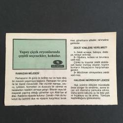 23 OCAK 1997-TAKVİM YAPRAĞI-DOĞUM GÜNÜ HEDİYESİ-HUZUR TAKVİMİ,SİNAN PAŞANIN ŞEHADETİ,1571,BABI ALİ BASKINI ,ÇOÇUĞUNUZA İSİM,RAMAZAN MÜJDESİ,ZEKAT KİMLERE VERİLMEZ,HALIDAKİ MÜREKKEP LEKESİ