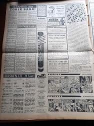 Ulus Gazetesi - 17 Mart 1957 - Kadın Kolları Kongresinde Kasım Gülek Seçim Çalışmalarına Hız Vermemiz Lazımdır Dedi - Hüseyin Cahit Yalçın - İstanbul Lig Lideri Galatasaray Hacettepe İle Berabere Kaldı - İzmir Vapurunun Kaptanı T. Candaş Suçlu Görülüyor - CHP'li İki Bayan Übeyde Elli İle Süheyla Poyrazoğlu Savcılığa Çağrıldı - Ankara Tabip Odası Başkanı Doktor Suphi Baykam Seçimlerimizin Doğruluğu Münakaşa Dahi Edilemez - İsmet İnönü'nün Zafer Gazetesi'nde Beyanatı - İngilterede 3 Milyon İşçi Greve Başladı - Devlet Kuşu Yazan Orhan Yazı Dizisi - Hicret Canbazoğlu - Gaz Ve Benzin Satışları Serbest Bırakılıyor - İsrail Gazze'ye Tekrar İşgal Edebilecek - Yakup Kadri Karaosmanoğlu - Silviya Kobay'ın Hikayesi Çizgi Roman - Baykara Hz. Süleymanın Taşı Çizgi Roman - Koç Otobüsleri - Ankara Makarnası - Ankaragücü Tek Golle Gençlerbirliğini Yendi - Çiftlik Söğütözü Arsaları - Sonsuz Aşk Renkli Sinemada - Eğin Gecesi Büyük Sinemada