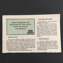 31 OCAK 1997-TAKVİM YAPRAĞI-DOĞUM GÜNÜ HEDİYESİ-HUZUR TAKVİMİ,OSMANLIDA İLK MATBAANIN KURULUŞU 1729,HAMSİNİN BAŞLANGICI,ÇOCUĞUNUZA İSİM,BUNUN İÇİN Mİ,TOPLUMA GÖRE İDARE,PRATİK BİLGİLER
