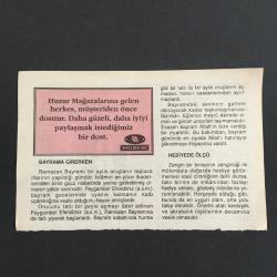 8 ŞUBAT 1997-TAKVİM YAPRAĞI-DOĞUM GÜNÜ HEDİYESİ-HUZUR TAKVİMİ,6.MURATIN VEFATI,YENİ CAMİİ İBADETE AÇILDI,1664,ANTEPE GAZİLİK ÜNVANI VERİLDİ 1921,ÇOCUĞUNUZA İSİM,BAYRAMA GİRERKEN,HEDİYEDE ÖLÇÜ
