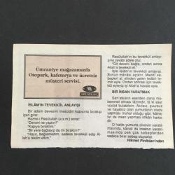 9 ŞUBAT 1997-TAKVİM YAPRAĞI-DOĞUM GÜNÜ HEDİYESİ-HUZUR TAKVİMİ,İSTANBUL BOĞAZININ DONMASI 1621,MİNARELERDE KANDİL VE MAHYA YAKILMASI 1558,ÇOCUĞUNUZA İSİM,İSLAMIN TEVEKKÜL ANLAYIŞI,BİR İNSAN YARATMAK,