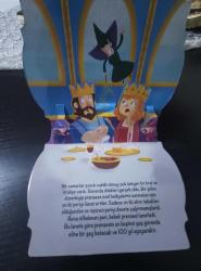 Uyuyan güzel 3 boyutlu kitap