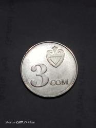 KIRGIZİSTAN 3 SOM 2008