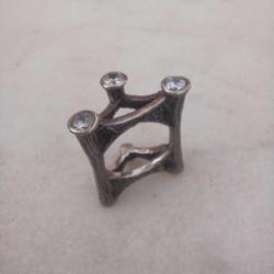 Tria Gümüş Kadın Yüzük,925 ayar,23 gram