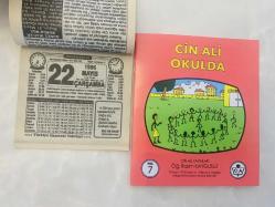 22 Mayıs 1996 hediyelik orijinal Türkiye gazetesi takvim yaprağı (Cin Ali kitabı hediyeli:)